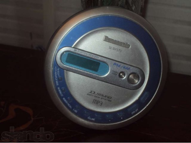 СD/MP3-плеер Panasonic в городе Пермь, фото 1, стоимость: 1 200 руб.