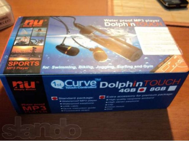 водонепроницаемый Mp3 плеер waterproof Mp3 player Dolphin Touch 4 Гб в городе Саратов, фото 2, Саратовская область