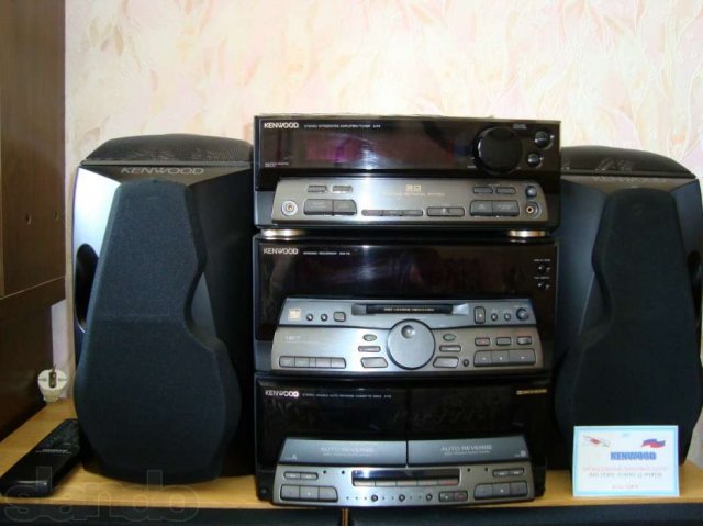 Продам: Музыкальный 3-х дековый центр « KENWOOD A-F9/DM-F9/X-F9» в городе Биробиджан, фото 1, стоимость: 9 400 руб.
