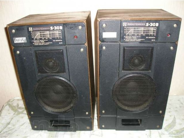 Колонки полочные Радиотехника S-30 разные продаются. в городе Москва, фото 2, Акустические системы