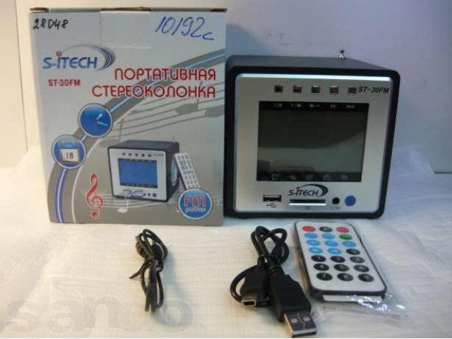 Акуст. система ST-30FM USB,SD (2,5; 3,5; Nokia гребёнка; S-E, USB в городе Владимир, фото 1, стоимость: 850 руб.