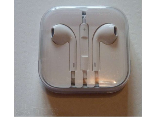 Наушники Apple EarPods (новые, оригинал) от iphone 5 в городе Ставрополь, фото 1, стоимость: 1 500 руб.