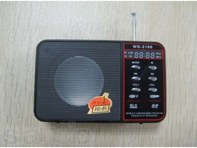 портативная hi-fi калонка ws-3166 в городе Канск, фото 1, стоимость: 700 руб.