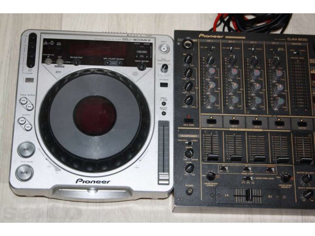 Мечта ди джея!хороший комплект!!!pioneer cdj 800mk2 + djm600!!! в городе Сургут, фото 8, Ханты-Мансийский автономный округ