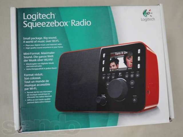 Сетевой аудиоплеер Logitech Squeezebox Radio WI-FI в городе Липецк, фото 3, стоимость: 5 500 руб.