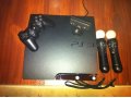 Sony Playstation 3 slim 250GB + 12дисков + 2 move контроллера, камера в городе Гудермес, фото 1, Чечня