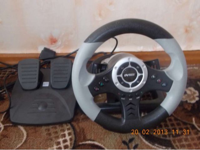 Продам рулевое управление для компьютерных игр. в городе Тамбов, фото 1, стоимость: 1 000 руб.