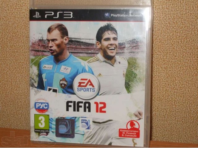 Продам диск FIFA12 на Sony PlayStation 3 в городе Белгород, фото 1, Игры для приставок