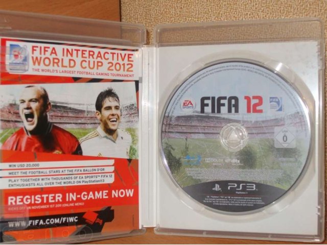 Продам диск FIFA12 на Sony PlayStation 3 в городе Белгород, фото 2, Белгородская область