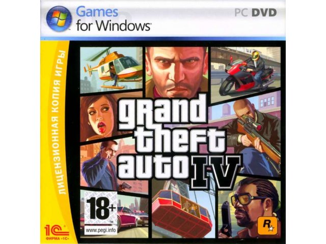 Grand Theft Auto IV Стандартное Издание в городе Оренбург, фото 1, стоимость: 350 руб.