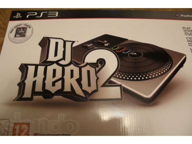 DJ Hero2+ Диск для PS3 в городе Москва, фото 1, Аксессуары