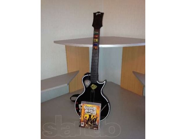 Беспроводная гитара PS3+диск Guitar Hero 3 в городе Вологда, фото 1, стоимость: 2 000 руб.