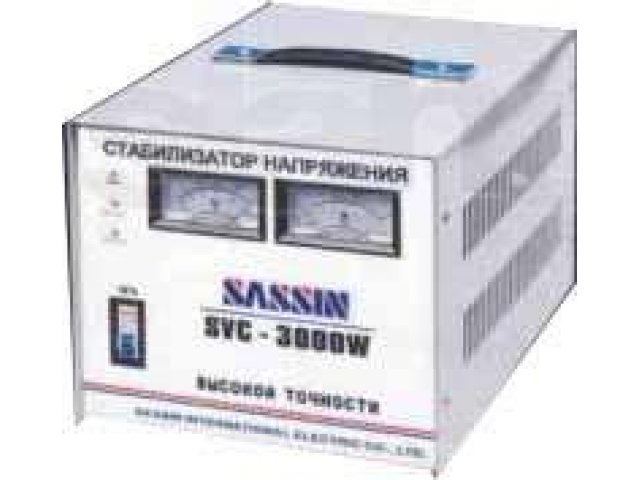 Стабилизатор напряжения Sassin SVC-3000 в городе Кисловодск, фото 1, стоимость: 3 000 руб.