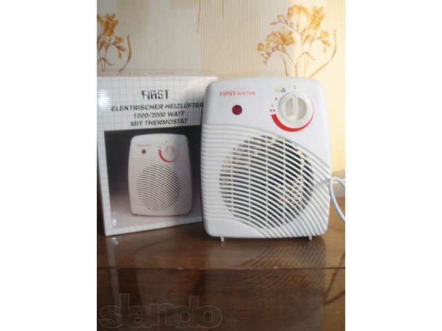 новый обогреватель, вентилятор (два в одном) First Austria в городе Урай, фото 1, стоимость: 500 руб.