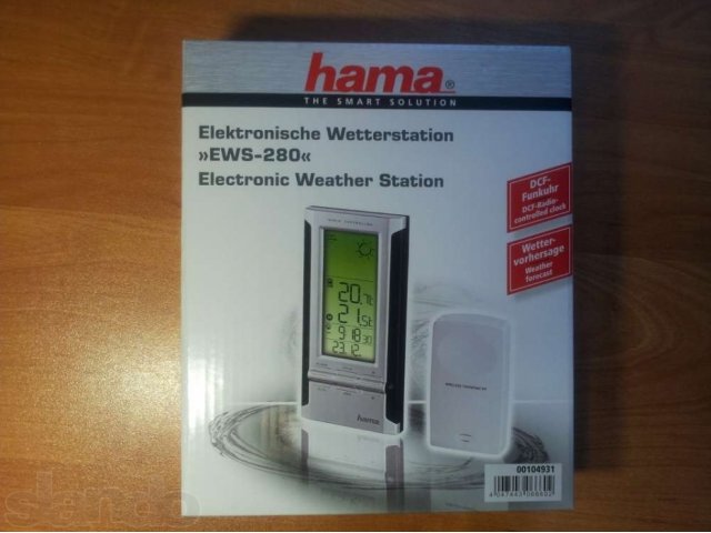Термометр электронный Hama EWS-280 в городе Москва, фото 1, стоимость: 600 руб.