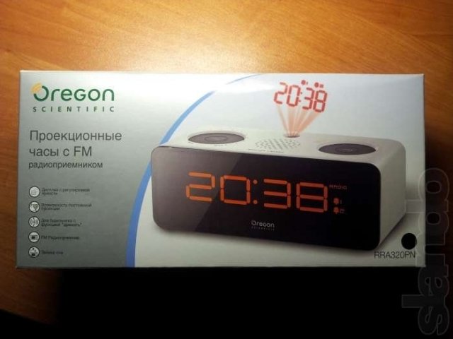 Проекционные часы Oregon Scientific RRA320PN в городе Москва, фото 1, Московская область
