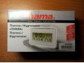 Термометр-гигрометр электронный Hama TH-500 белый в городе Москва, фото 1, Московская область
