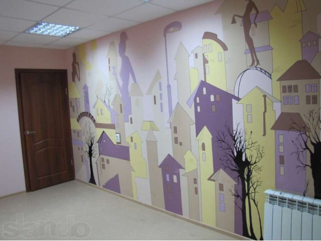 Роспись стен в городе Саратов, фото 4, Архитектуры, проектирование и дизайн