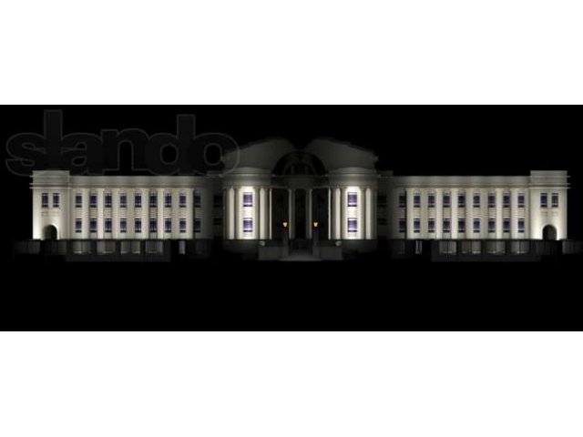 Архитектурная подсветка зданий в городе Казань, фото 1, Архитектуры, проектирование и дизайн