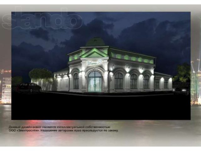 Архитектурная подсветка зданий в городе Казань, фото 2, Татарстан