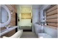 Интерьер ванной в деревянном доме. Дизайн современного санузла. в городе Нижний Новгород, фото 1, Нижегородская область