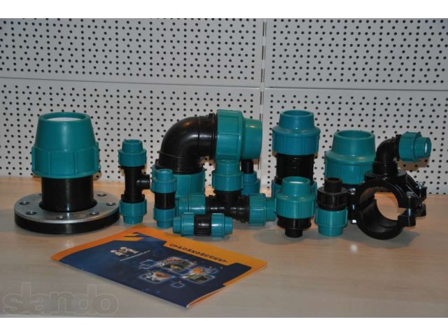 Компрессионные фитинги для полиэтиленовых труб из ПНД для воды в городе Самара, фото 1, стоимость: 0 руб.