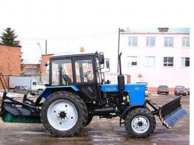 Уборка снега трактор МТЗ-82 с отвалом и щеткой в городе Чебоксары, фото 1, стоимость: 0 руб.