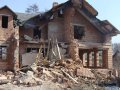 Демонтаж домов, снос и разбор дома после пожара в городе Верея, фото 1, Московская область