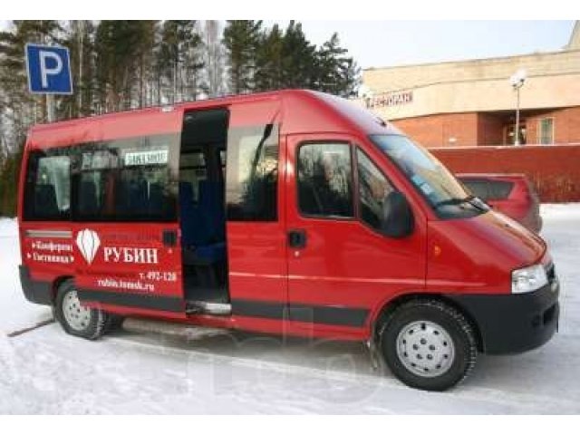 Услуги автобусом Fiat Ducato в городе Томск, фото 1, Такси, аренда и прокат, пассажирские перевозки