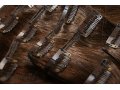 Продам волосы натуральные на клипсах 50см цвет шоколад brawn 4# в городе Когалым, фото 1, Ханты-Мансийский автономный округ