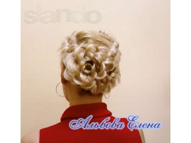 Прически с элементами плетения кос на торжественные мероприятия в городе Кострома, фото 7, Стрижка и наращивание волос