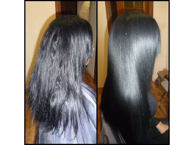 Кератиновое Выпрямление волос в Стерлитамаке в городе Стерлитамак, фото 2, Стрижка и наращивание волос