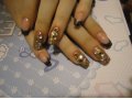 Наращивание ногтей гелем + слайдер-дизайн 700руб. ост. Волжская в городе Иркутск, фото 3, Маникюр, педикюр и наращивание ногтей