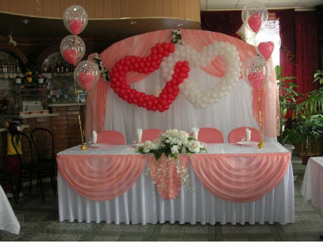 Оформление свадеб тканями, шарами и цветами. Доставка шаров в городе Дюртюли, фото 2, Башкортостан
