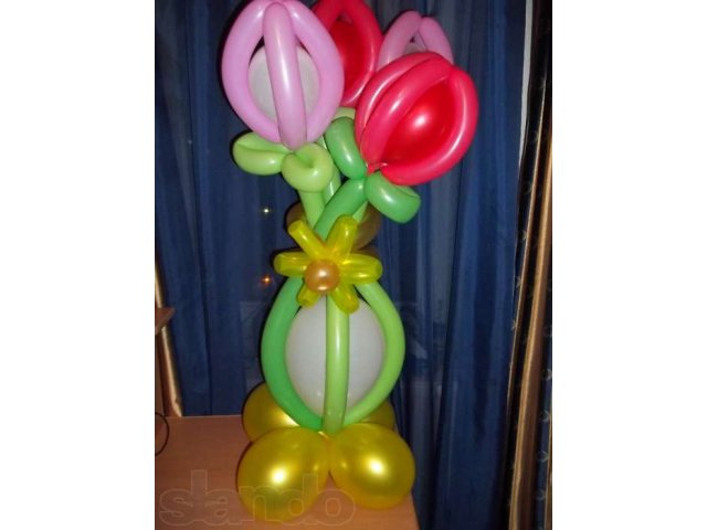Фигуры и цветы из воздушных шаров в городе Смоленск, фото 3, стоимость: 0 руб.