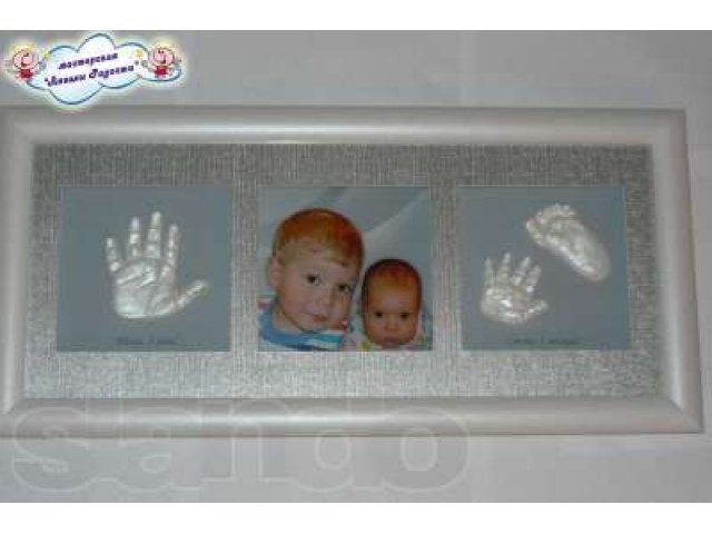 Слепки ладошек-ножек малыша.3Д копии рук.(Красноярск) в городе Красноярск, фото 5, стоимость: 0 руб.