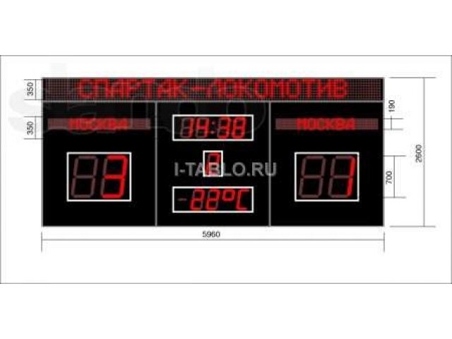 Спортивное табло для футбола в городе Дзержинск, фото 2, Нижегородская область