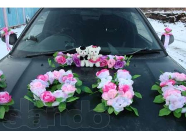 Прокат свадебных украшений на машину в городе Томск, фото 6, Томская область