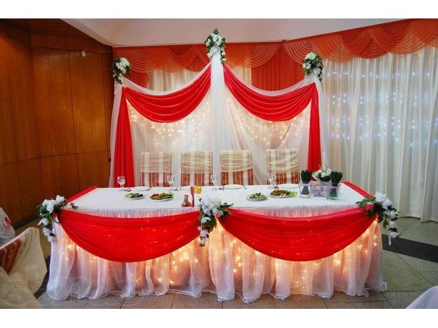 Свадебное оформление зала в городе Омск, фото 2, стоимость: 0 руб.