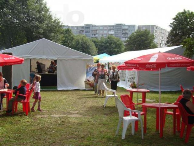 Аренда тентов, столов, стульев в городе Калининград, фото 2, Калининградская область