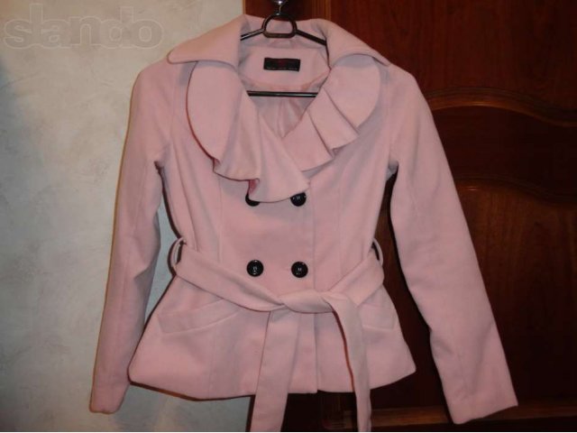 продам коротенькое пальто 42р.(розовое) в городе Пушкино, фото 1, Московская область
