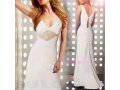Новое длинное свадебное или вечернее белое платье размер 42-44 в городе Краснодар, фото 1, Краснодарский край