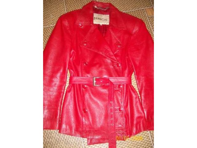 Пиджак кожаный Италия в городе Кемерово, фото 1, стоимость: 2 000 руб.
