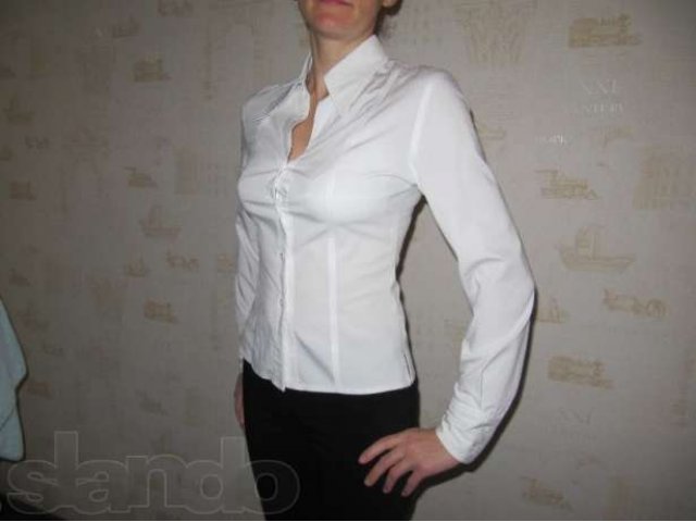 Рубашка женская белая - 40-42 размер в городе Киров, фото 1, стоимость: 150 руб.