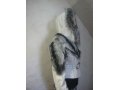 куртка кожаная с декоротивной отделкой из меха чернобурки в городе Елец, фото 1, Липецкая область