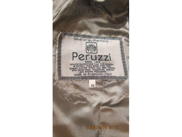 Продается итальянская кожаная куртка с мехом в городе Троицк, фото 2, стоимость: 35 000 руб.