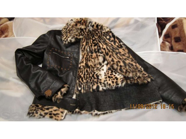 Продается итальянская кожаная куртка с мехом в городе Троицк, фото 5, стоимость: 35 000 руб.