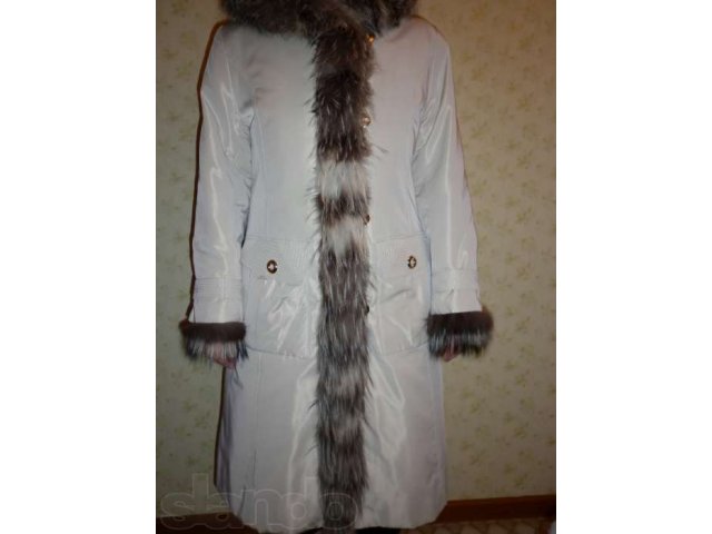 Продам новый пуховик-пальто с чернобуркой. срочно в городе Нижнекамск, фото 1, стоимость: 6 200 руб.