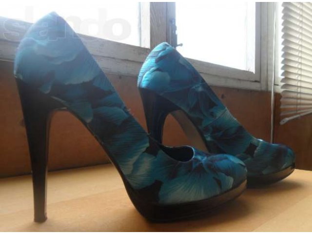 Продаются женские туфли голубые 250р в городе Тольятти, фото 1, Женская обувь