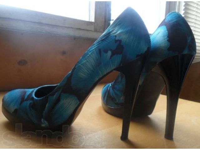 Продаются женские туфли голубые 250р в городе Тольятти, фото 2, Самарская область